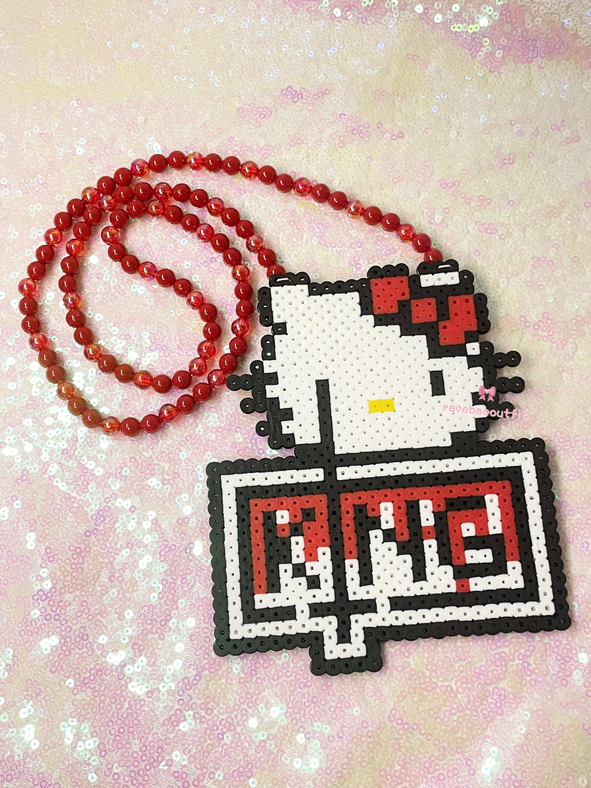 Hello Kitty Day - Perler Beads